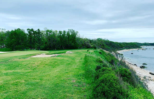 A view of hole #16 at Island's End Golf & Country Club.