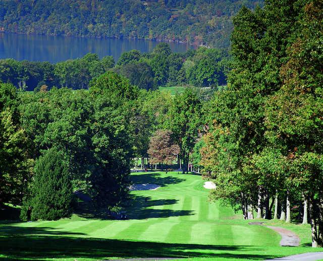 View from a tee at Lakeview Golf Resort & Spa