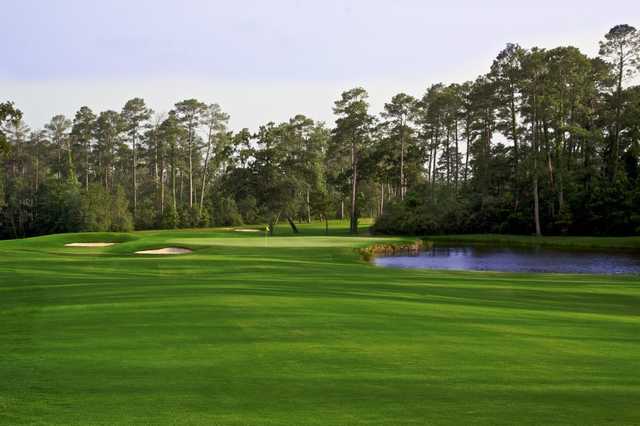 A view of a hole from Cypress at Cypresswood Golf Club.