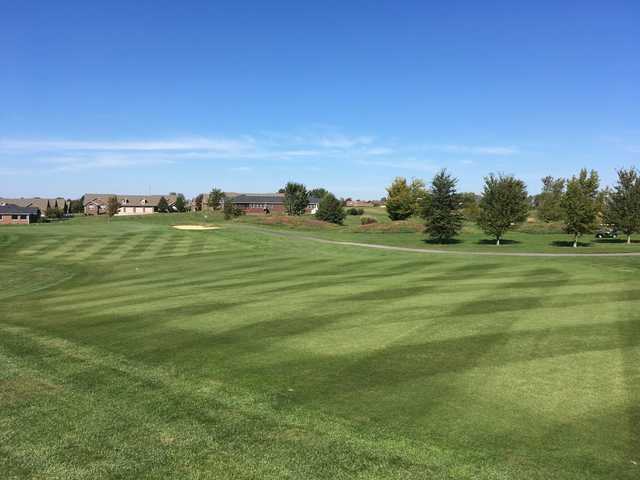 A view of a fairway at Battlefield Golf Club.