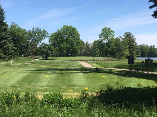 A view of tee #12 at Quail Creek Country Club & Resort.