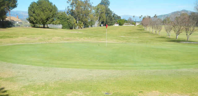 A view of green #3 at Saticoy Regional Golf Course.