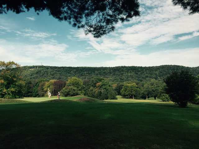 A view of a hole at Water Gap Country Club.
