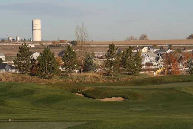 A view of hole #3 at Todd Creek Golf Club.