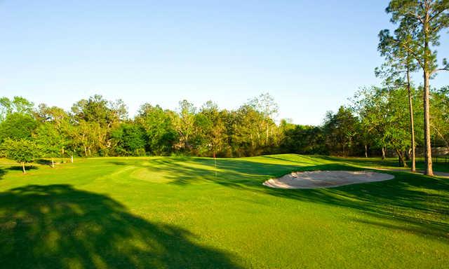 A view of hole #2 at Tomball Country Club.