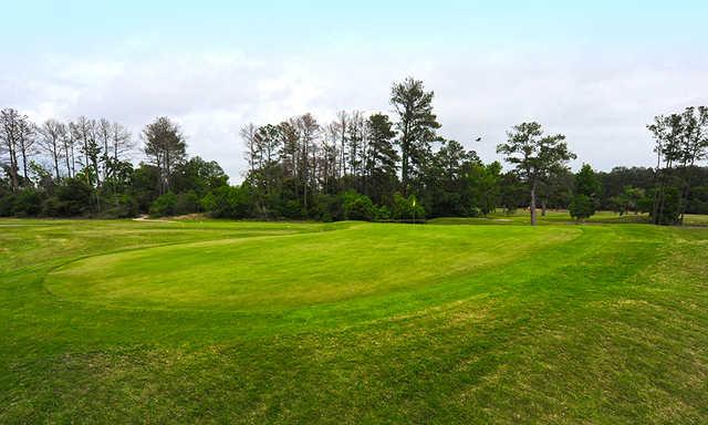 A view of the 8th hole at Tomball Country Club.