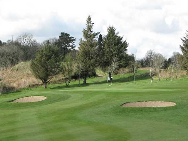 A view of green #10 at Pontardawe Golf Club.
