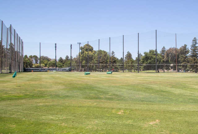 A view of the driving range at Pruneridge Golf Course.