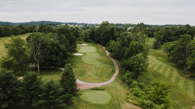 View of the 17th hole at EagleSticks Golf Club