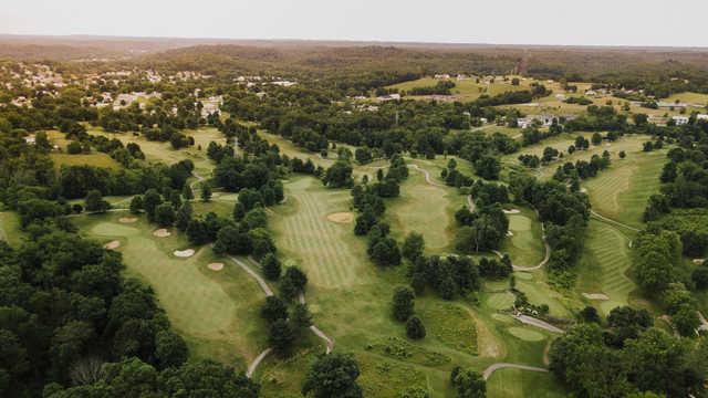 Aerial view from EagleSticks Golf Club