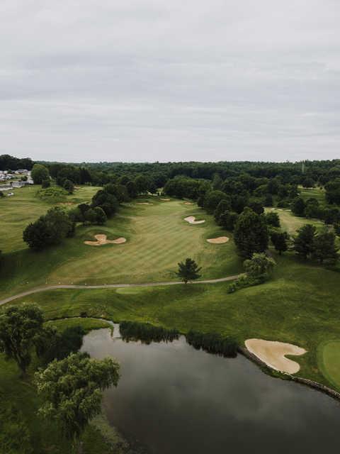 View of the 1st fairway at EagleStick Golf Club