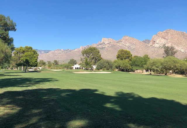 A view of fairway #15 at Oro Valley Country Club.