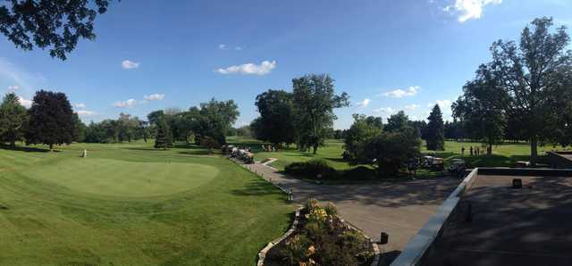 A sunny day view from Marion Country Club.