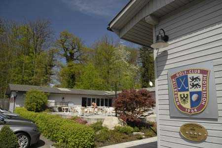 A view of the clubhouse at Heilbronn-Hohenlohe Golf Club