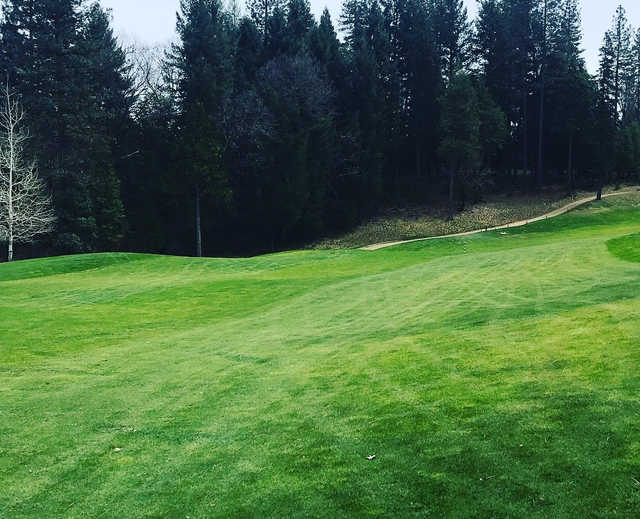 A view from fairway #5 at Apple Mountain Golf Resort.