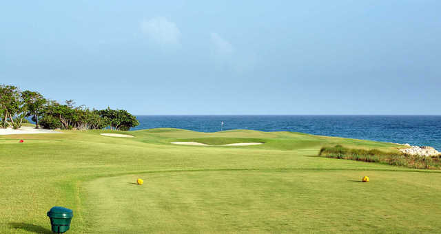 A view from tee #7 at Championship from Ocean's 4 Golf.
