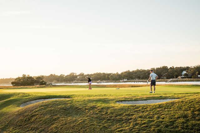 A view from Harbor at Wild Dunes Golf Links