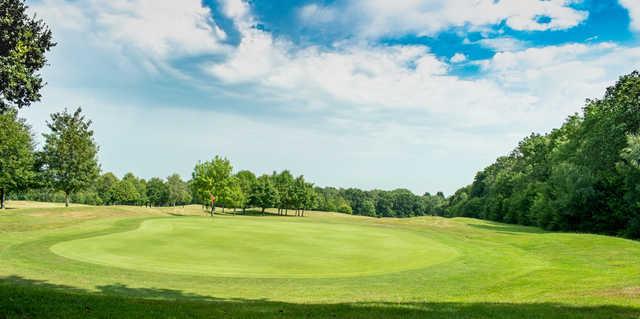 View of a green at Ashley Wood Golf Club