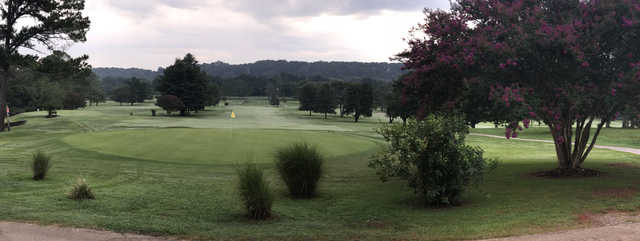 View of the 2nd green at Springbrook Golf & Country Club.