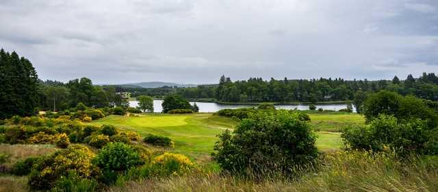 13th Green overlooking Aboyne Loch