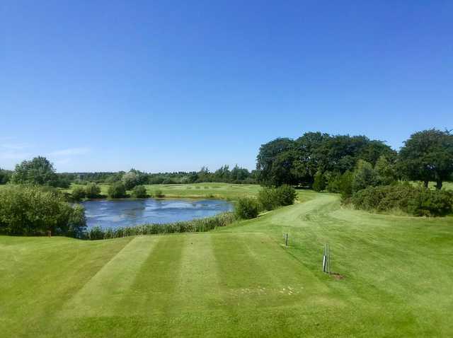 View from a tee at Allen Park Golf Club.