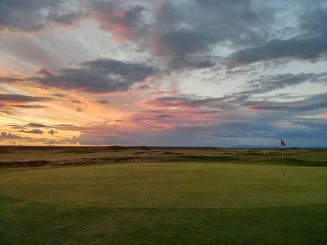 View of the 17th green at Fleetwood Golf Club