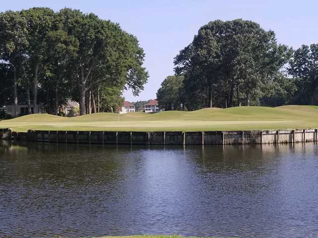 View of the 4th green at The Valley at Eastport Golf Club