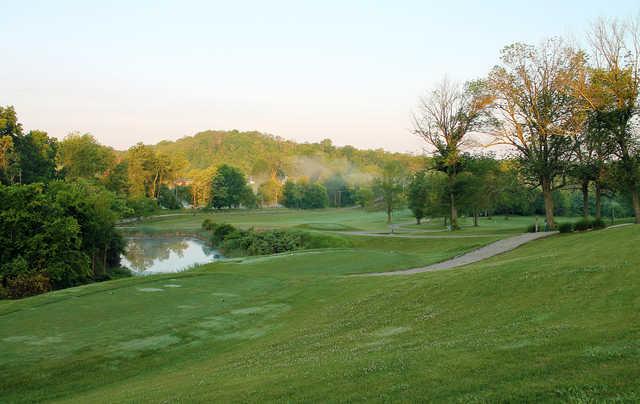 A view from Hickory Sticks Golf Club