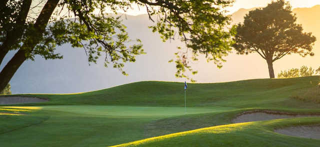 A view of a hole at  Pine Creek Golf Club .