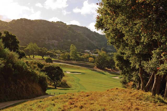 The natural setting on Carmel Valley Ranch's back nine brings one very close to nature.