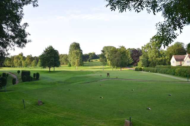 View from a tee box at Brough Golf Club