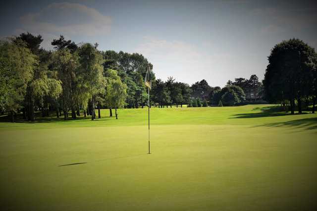 View from a green at Brough Golf Club.