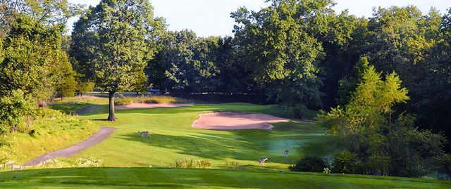 A view from tee #11 at Quail Brook Golf Course.