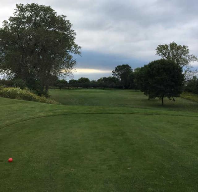 View from the 1st tee at Shoop Park Golf Course