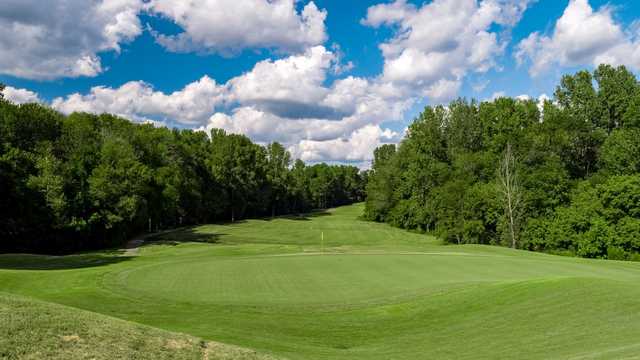 A view of hole #3 at Skybrook Golf Club.