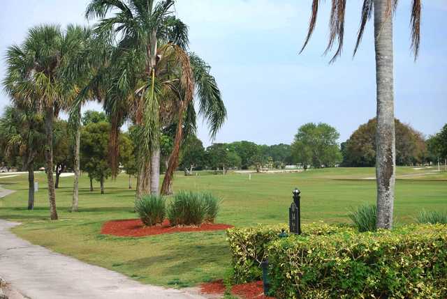 A view of fairway #14 at Country Club of Coral Springs.