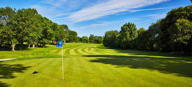 A view of a green at Norbeck Country Club.