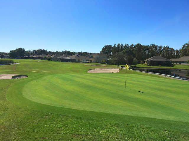 A view of hole #17 at Wentworth Golf Club.