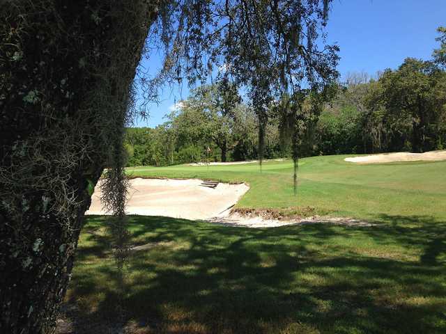 A view of the 4th hole at Wentworth Golf Club.