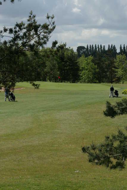 View of a green at South Chesterfield Golf Club