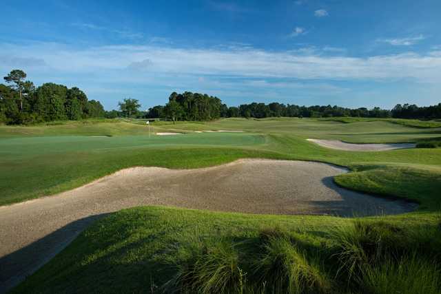 A view of the 14th green at Grande Dunes Members Club.