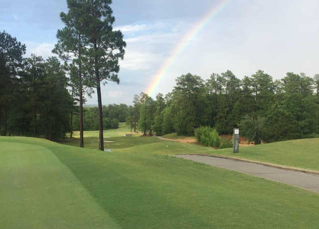 A view of the rainbow protecting Shadow Ridge Golf Club.
