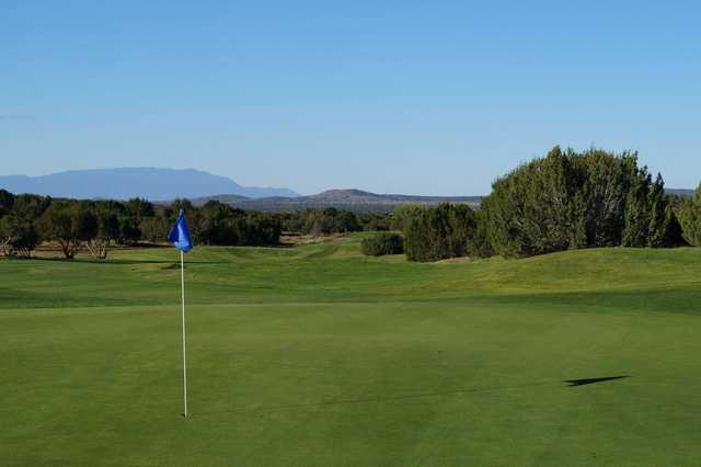 A view of a hole at Links Course from Marty Sanchez Links de Santa Fe.