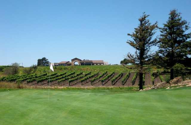 It's not uncommon for the views to leave folks feeling thirsty as they finish their round at Eagle Vines Vineyards & Golf Club.
