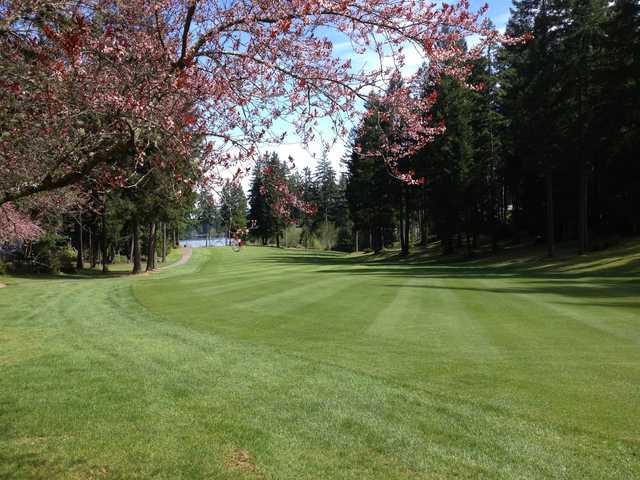 View of the 8th fairway at Lake Limerick Country Club