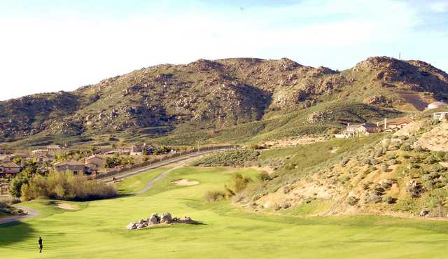 A view from the par 5, 15th hole at Hidden Valley Golf Club