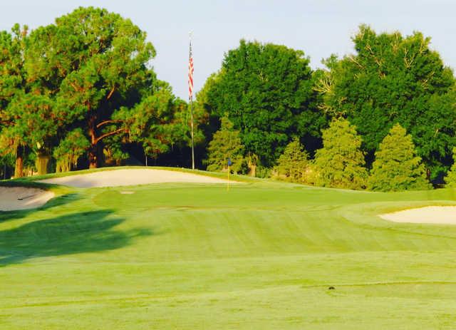 A view of hole #16 at Cypresswood Golf & Country Club.