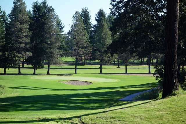 A view of hole #11 at American Lake Veterans Golf Course.