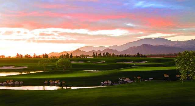 The Classic Club's par-5 ninth is the golf course's longest hole at nearly 600 yards.