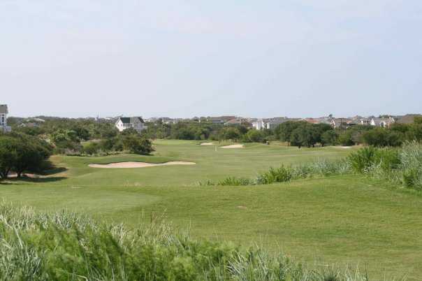 A view of fairway #13 at The Currituck Club.